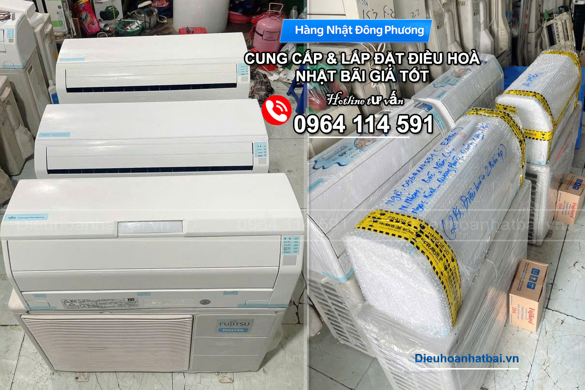 Điều hoà nhật bãi Fujitsu 12000BTU