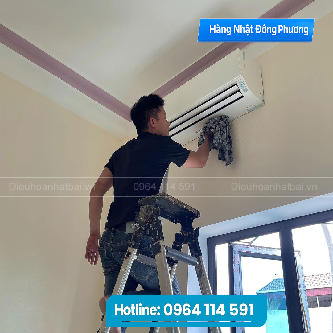 Lắp đặt hoàn thiện điều hoà Nhật bãi Fujitsu Lắp đặt hoàn thiện điều hoà Nhật bãi Fujitsu